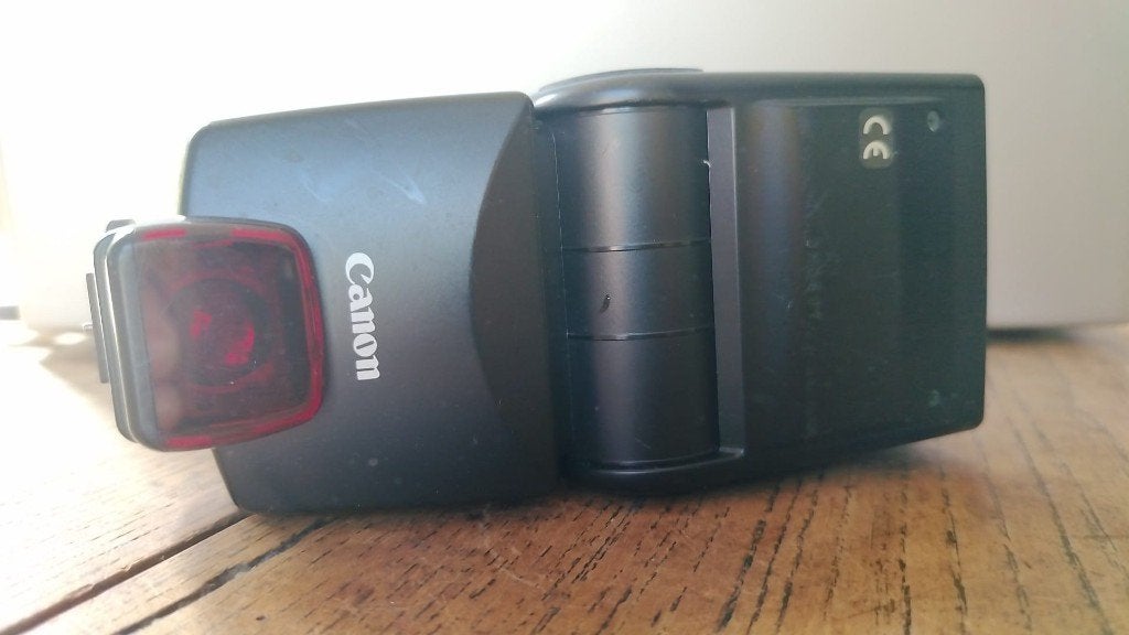 Canon flits 380EX speedlite, Audio, Tv en Foto, Foto | Flitsers, Canon, TTL, Ophalen of Verzenden, Gebruikt