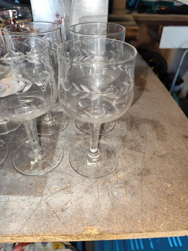 Verre a vin cristal, Collections, Enlèvement ou Envoi