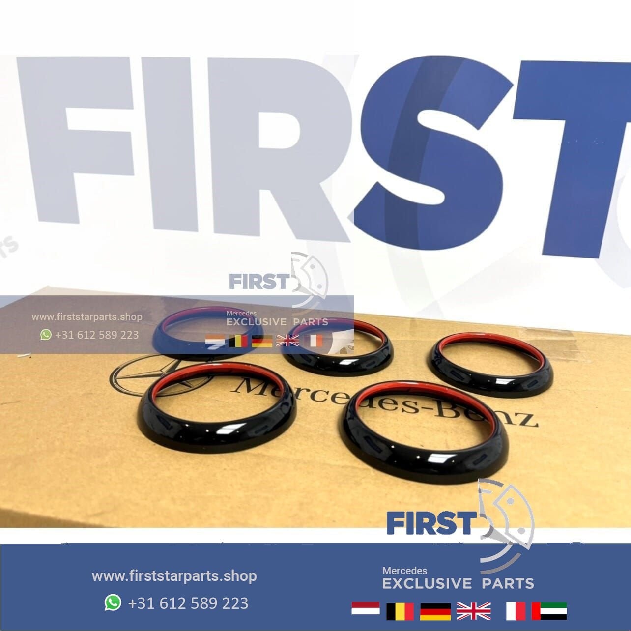 edition 1 AMG luchtroosters W176 A W117 CLA W156 GLA Klasse, Gebruikt, -, Ophalen of Verzenden, -
