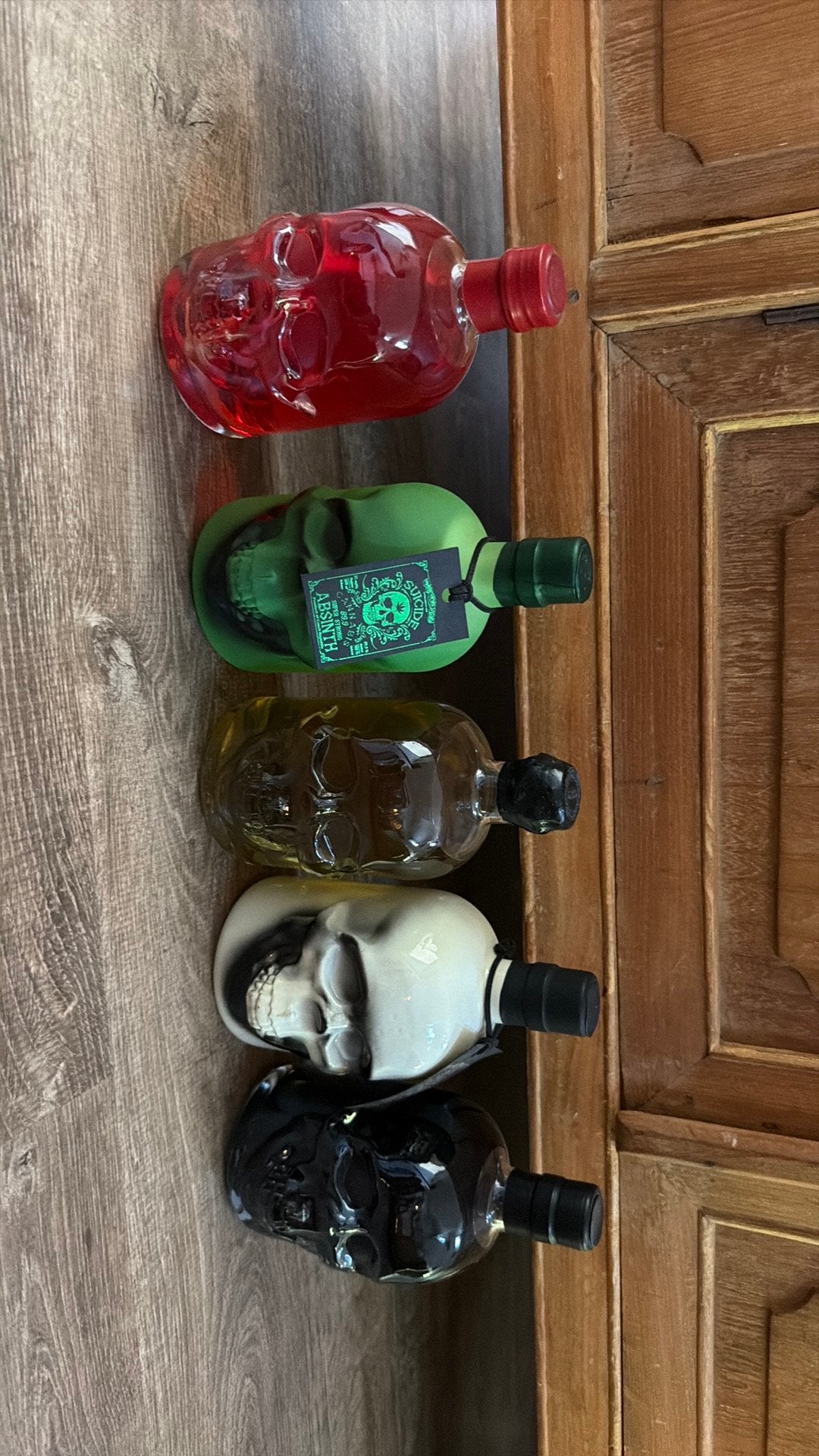 Collectie lot Absinth Absint Absinthe skull bottle, Ophalen of Verzenden, Zo goed als nieuw