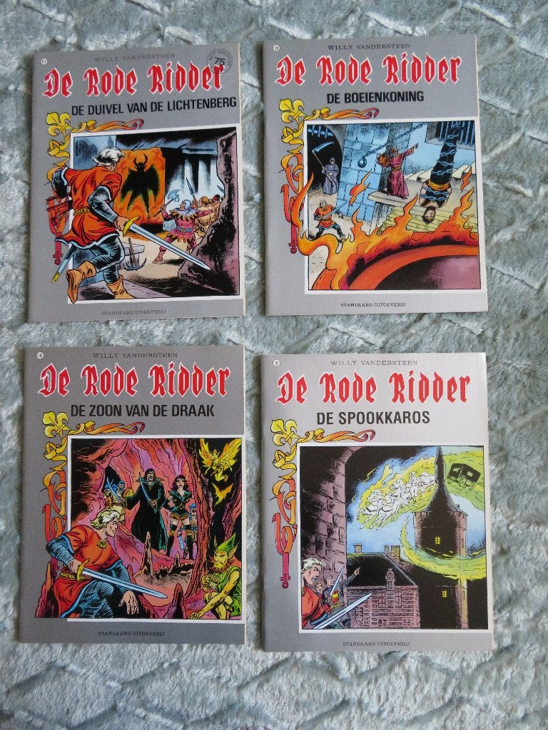 De rode ridder ONGELEZEN winkel stock 1 druk deel 5, Boeken, Ophalen of Verzenden, Nieuw