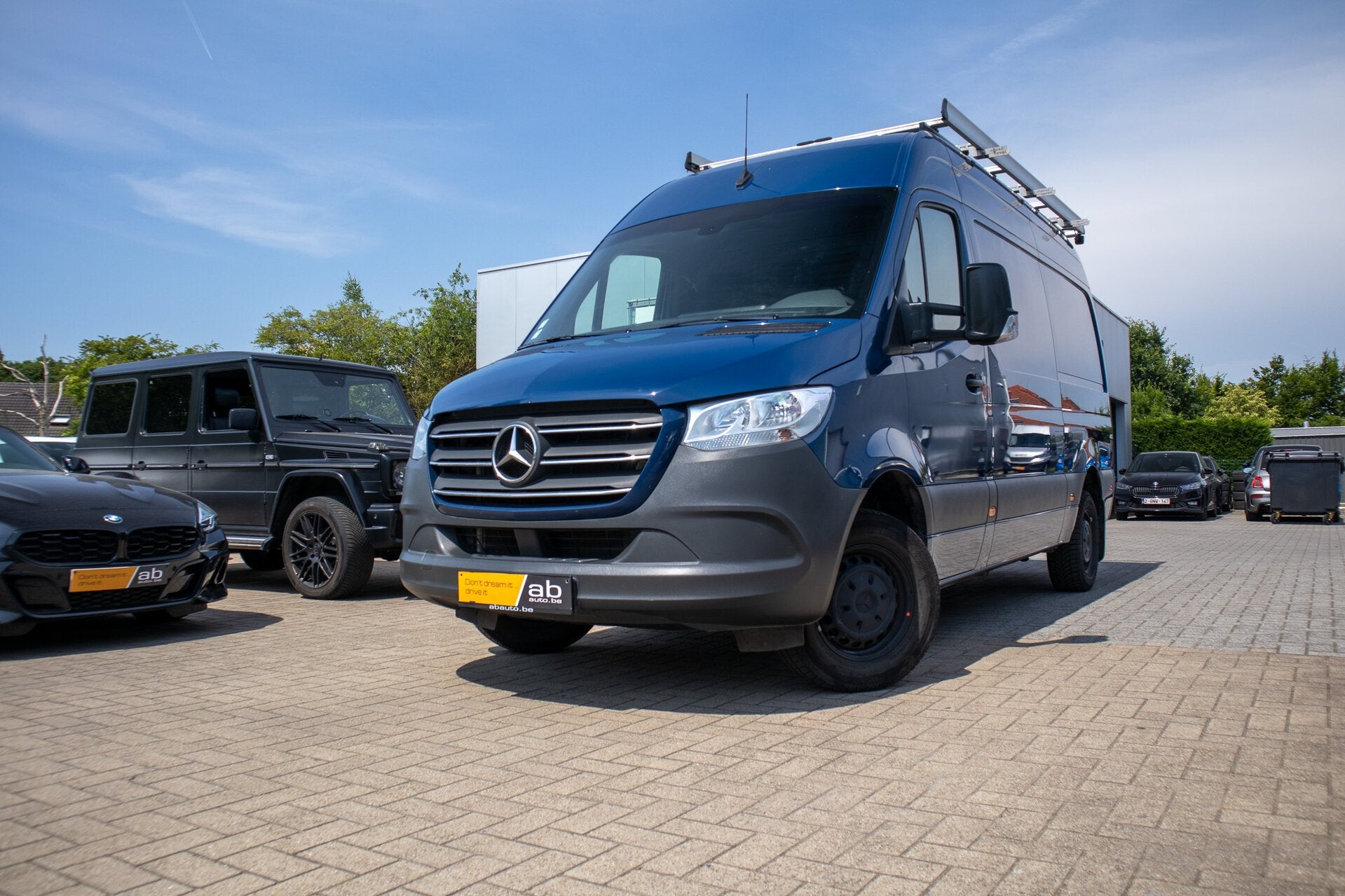 Mercedes-Benz Sprinter automaat, Auto's, Euro 6, https://public.car-pass.be/vhr/11bf24dd-3ba9-49c6-9179-2e2f4d580f68, Start-stop-systeem