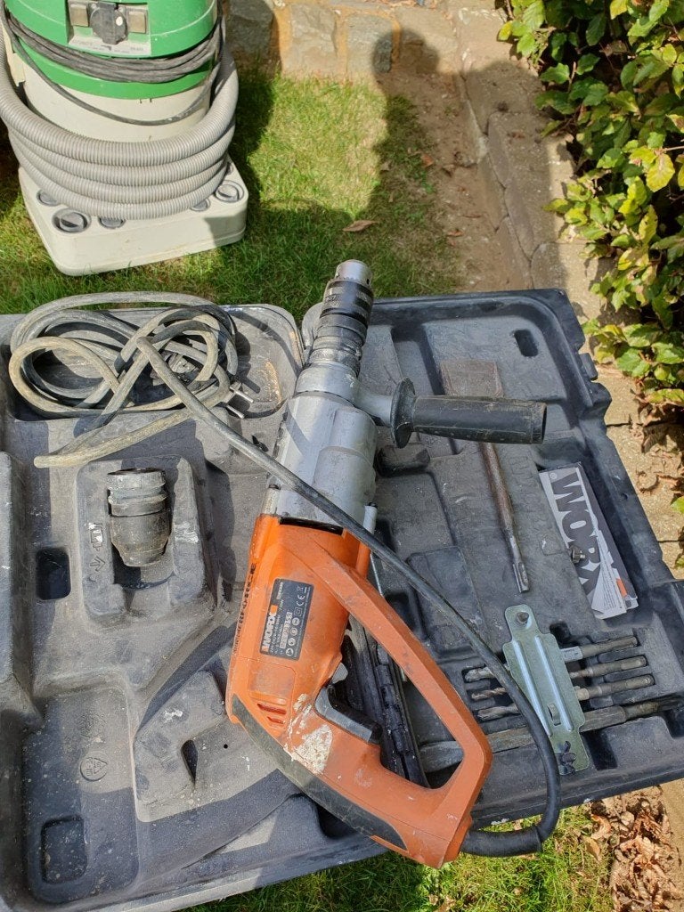 Klopboor worx, Bricolage & Construction, Enlèvement, Utilisé