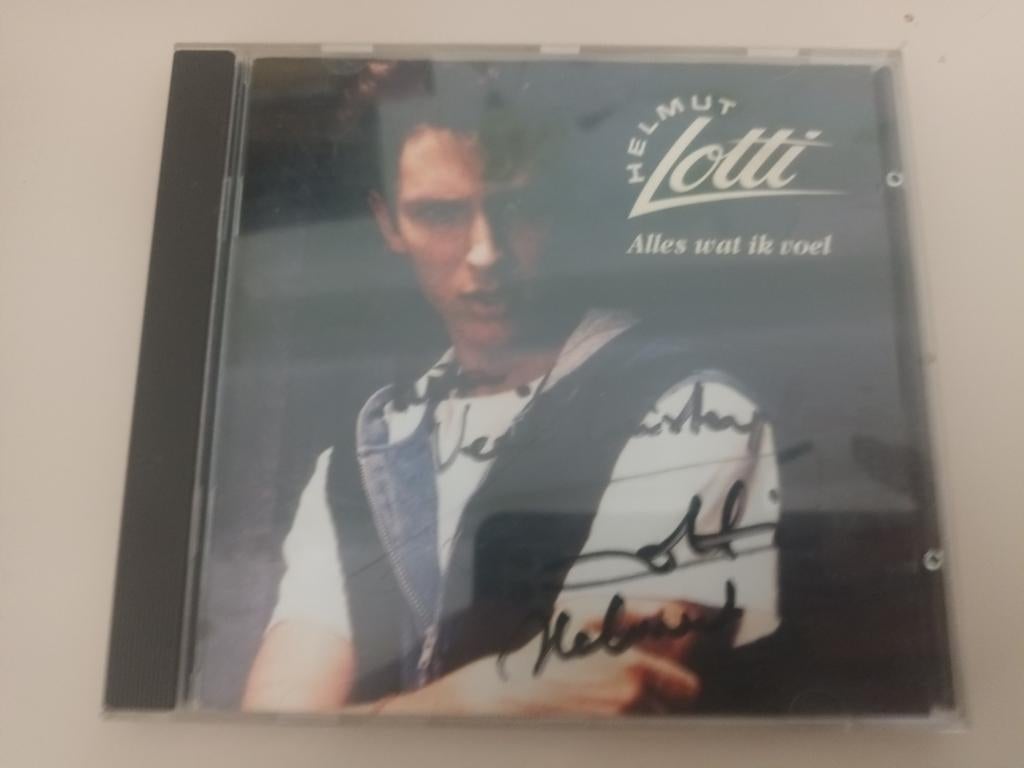 Helmut lotti alles wat ik voel met handtekening, Cd's en Dvd's, Cd's | Nederlandstalig, Ophalen of Verzenden
