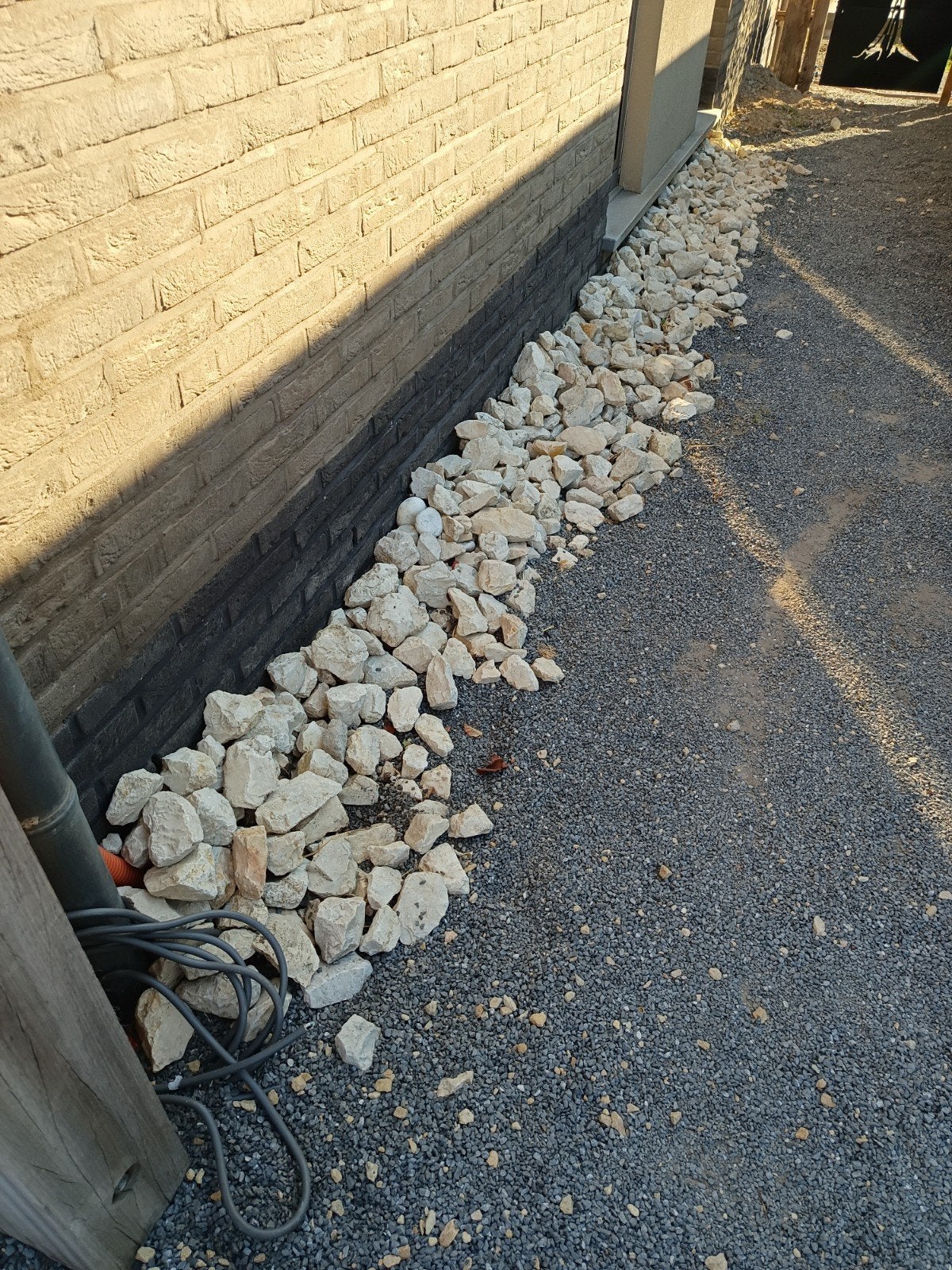 lot witte keien, Tuin en Terras, Ophalen
