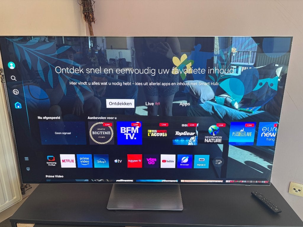 Samsung OLED S95BA 55 inch, Ophalen, Gebruikt, OLED, Samsung