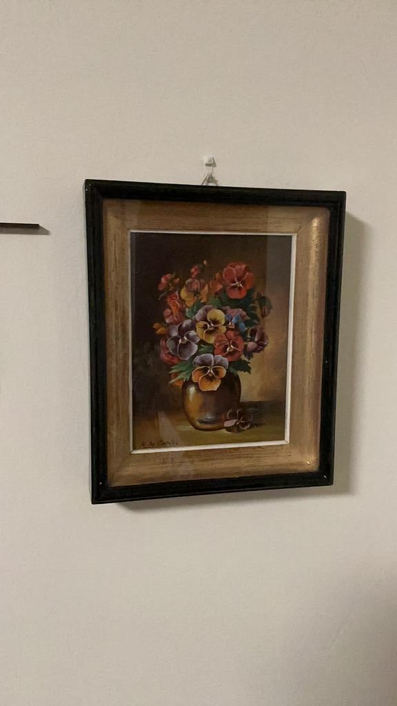 Klein schilderijtje. Mooi gedetailleerde kleuren., Antiek en Kunst, Ophalen