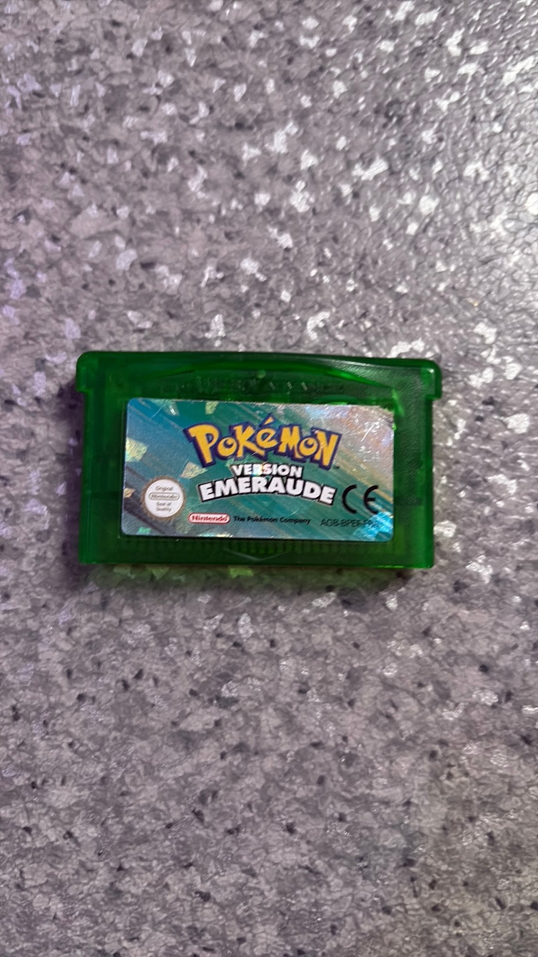 Pokémon, version émeraude, Enlèvement, Comme neuf