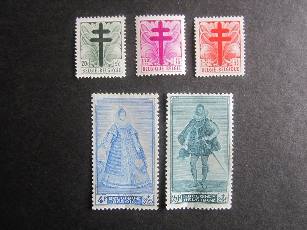 Timbres Belgique - N787 à 791 (xx) - 28,00Eur, Timbres & Monnaies, Timbres | Europe | Belgique, Enlèvement ou Envoi, Non oblitéré