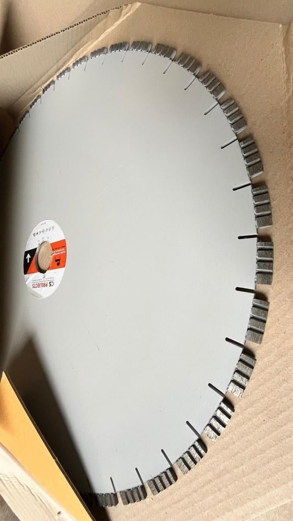 Diamant zaagbladen groot formaat, 2 nieuw, Doe-het-zelf en Bouw, Ophalen, Nieuw, Cirkelzaag