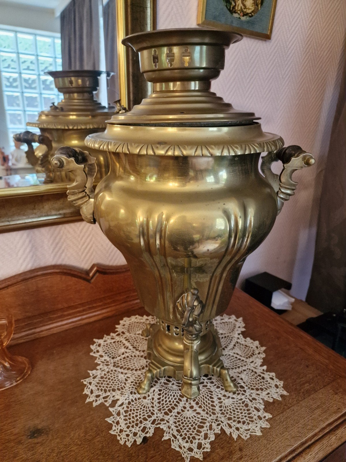 Samovar, Antiek en Kunst, Antiek | Brons en Koper, Ophalen