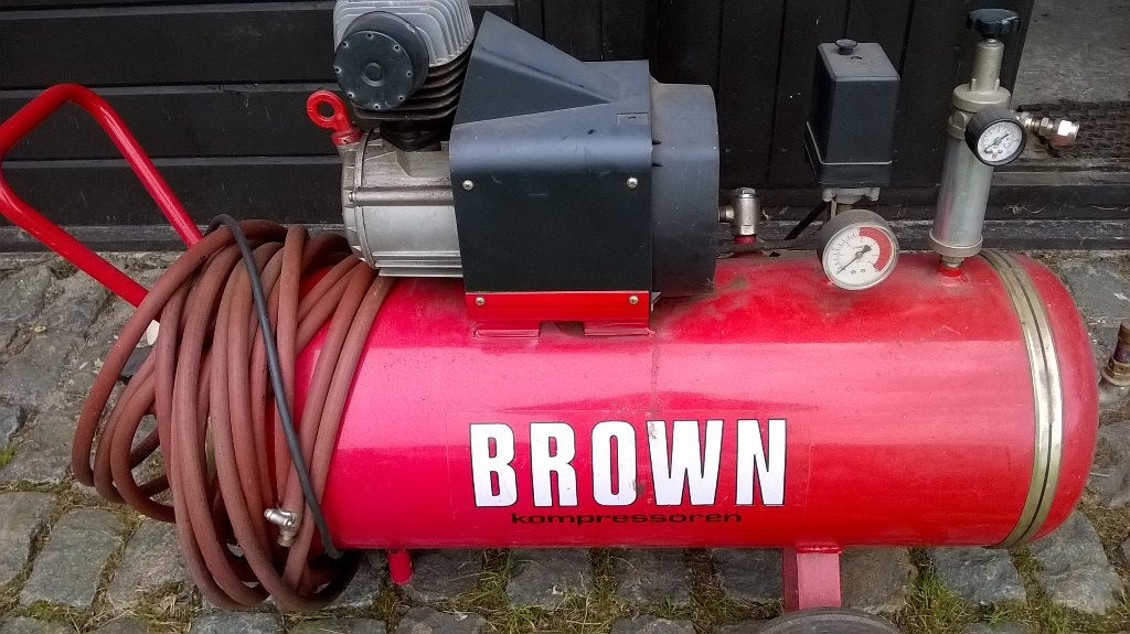 Compressor, Bricolage & Construction, Compresseurs, Moins de 200 litres/min, Enlèvement, 25 à 100 litres, Utilisé
