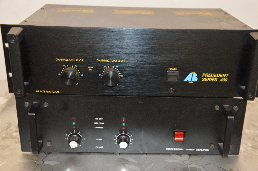 6 AMPLIFICATEURS À VENDRE., TV, Hi-fi & Vidéo, Autres marques, Enlèvement, Utilisé, 120 watts ou plus