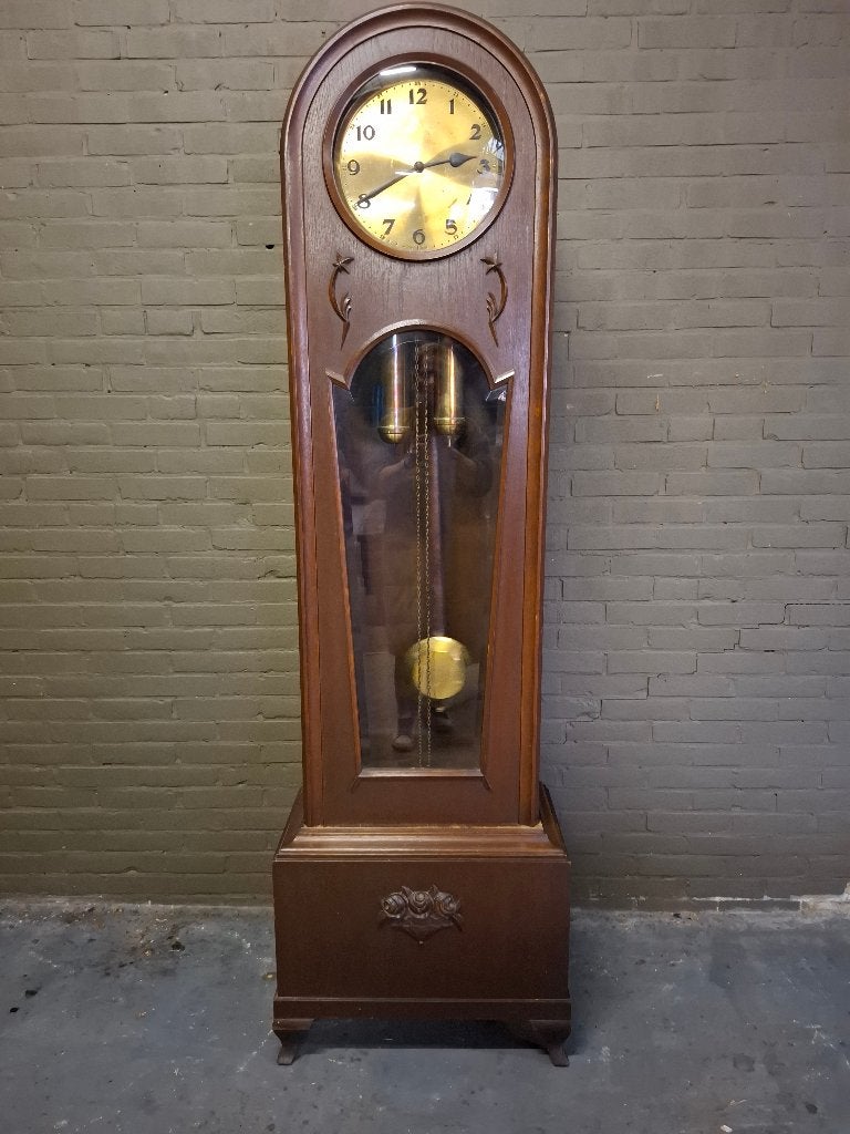 Werkende Kieninger Art Deco Grootvaders Klok | Jaren 30, Enlèvement