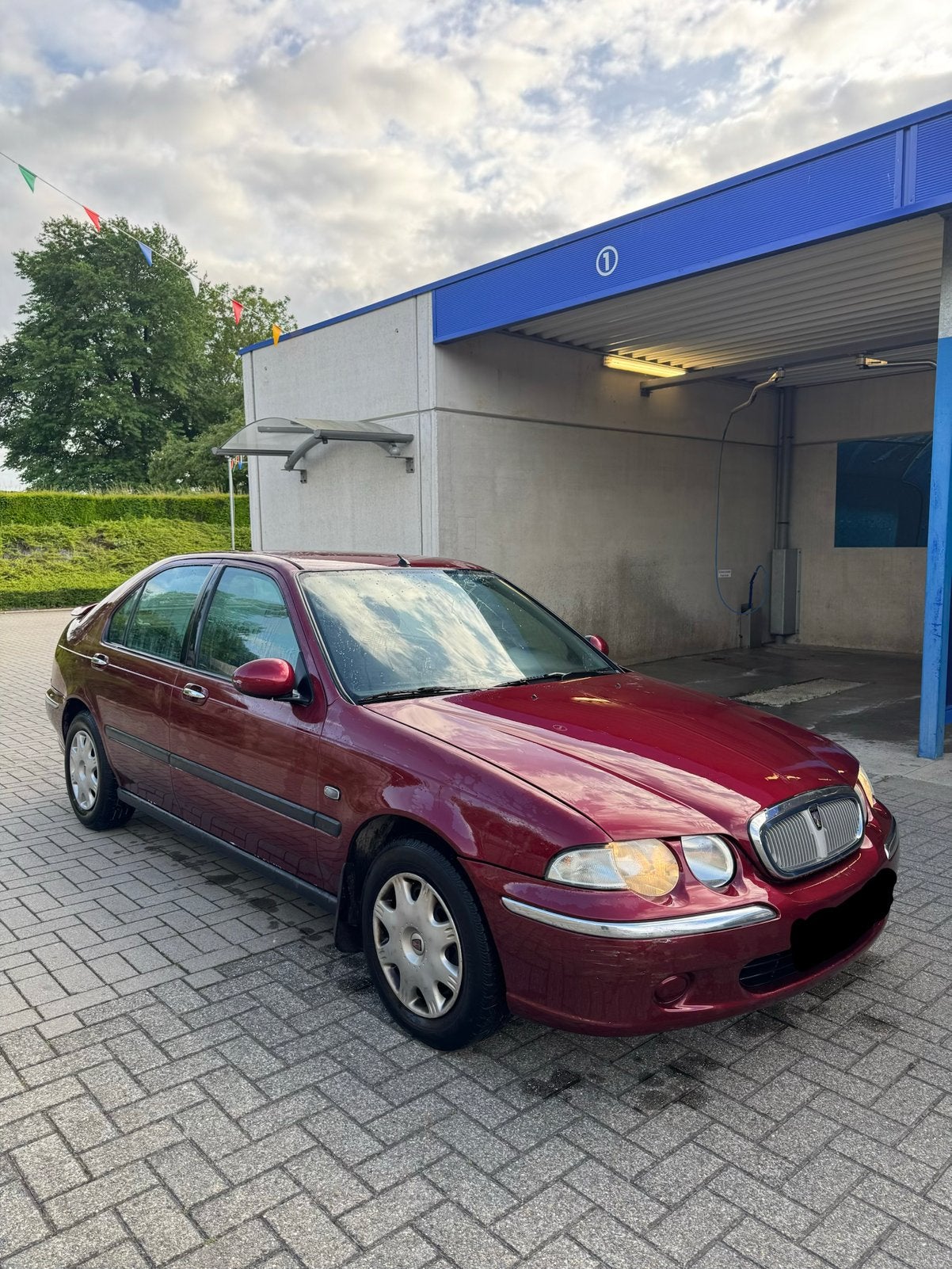 Rover 45 1,6 benzine, Rouge, Entreprise, Boîte manuelle, 5 portes