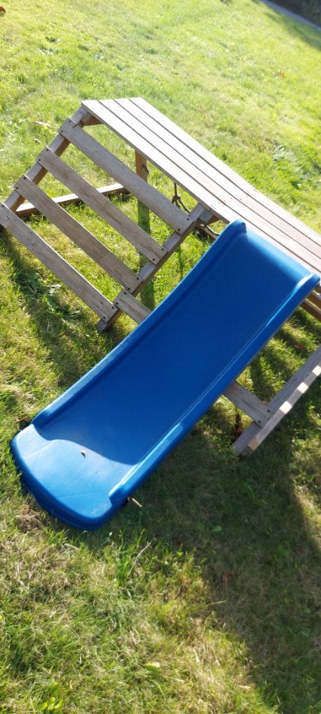 Speeltoestel, Enlèvement, Utilisé, Toboggan