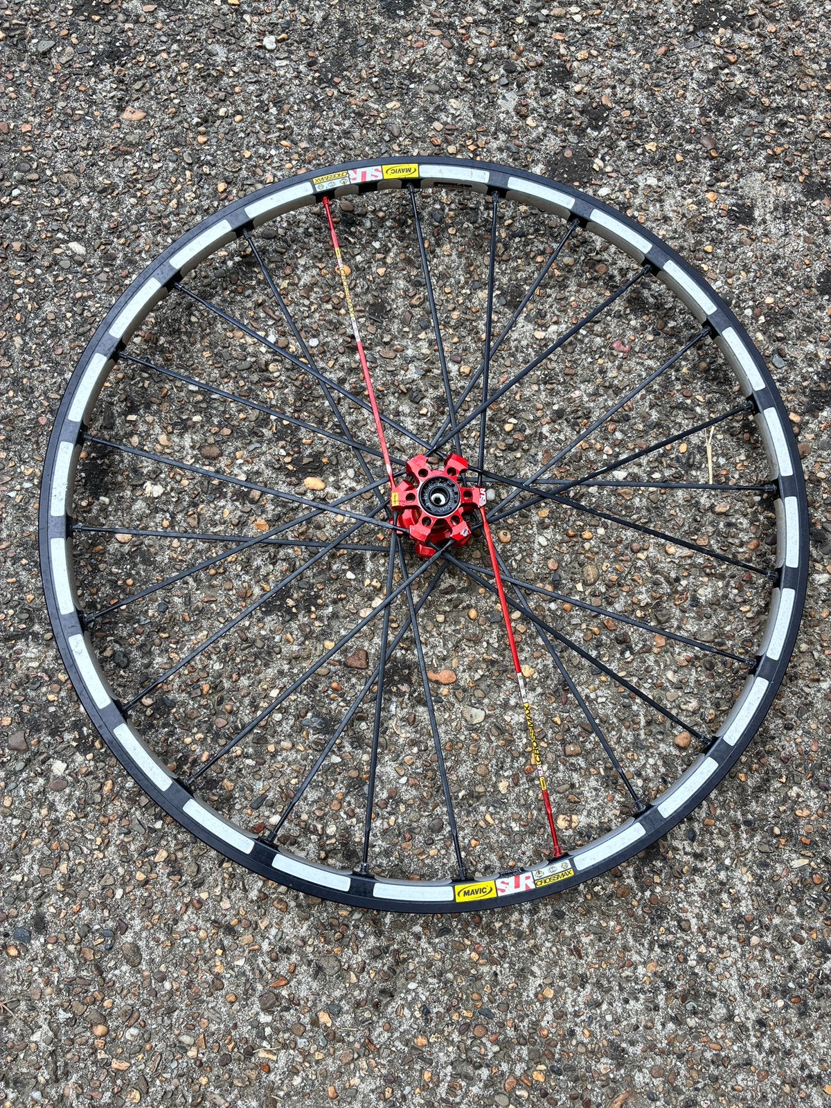 Mavic Crossmax SLR lefty voorwiel 26”, Enlèvement, Utilisé, Aluminium, Mountainbike