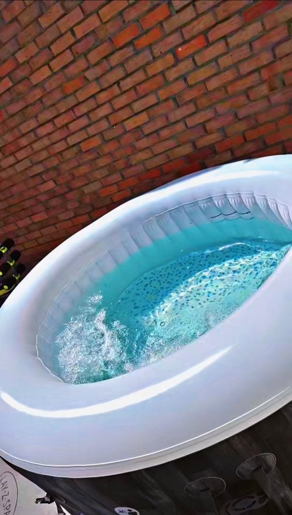 Jacuzzi Lay-Z-Spa Bahamas AirJet — Parfait état ️, Jardin & Terrasse, Encastré, Comme neuf, Enlèvement, Gonflable