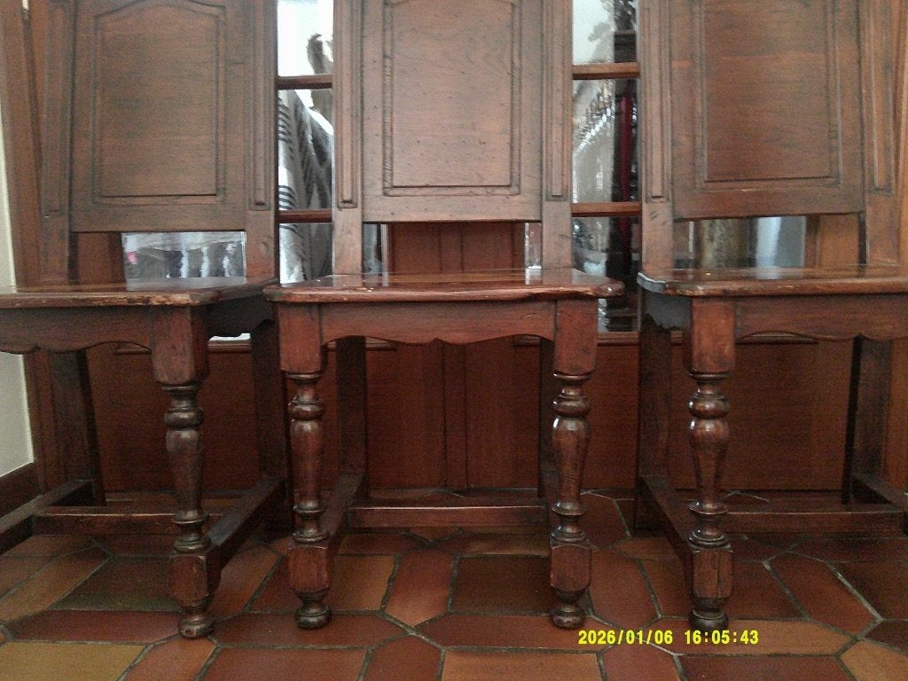 6 prachtige stevige handgemaakte stoelen in zeer goede staat, Ophalen