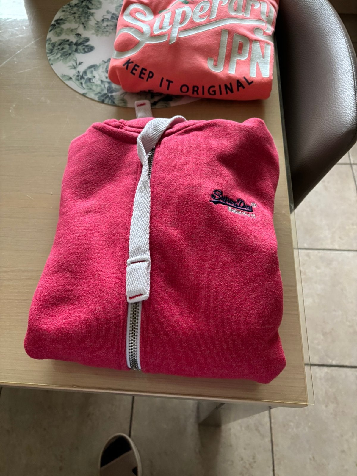 Superdry vest xl, Kleding | Dames, Ophalen of Verzenden, Gedragen, Maat 46/48 (XL) of groter, Rood