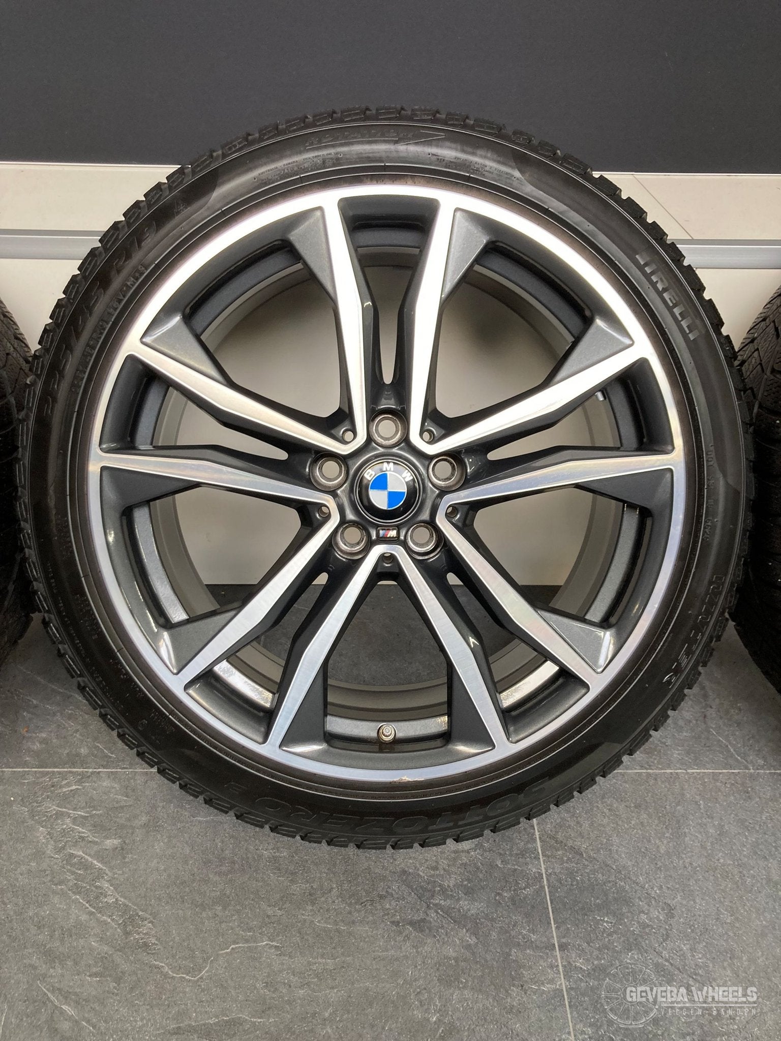 19” originele BMW X1 F48 X2 F39 velgen + winterbanden 5x112, Autos : Pièces & Accessoires, Pneus et Jantes, Pneus hiver, Véhicule de tourisme