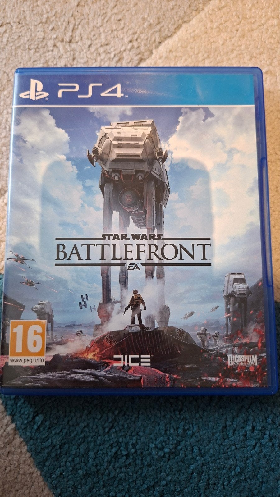 PS4 Star Wars Battlefront, 2 joueurs, Aventure et Action, Comme neuf, À partir de 16 ans
