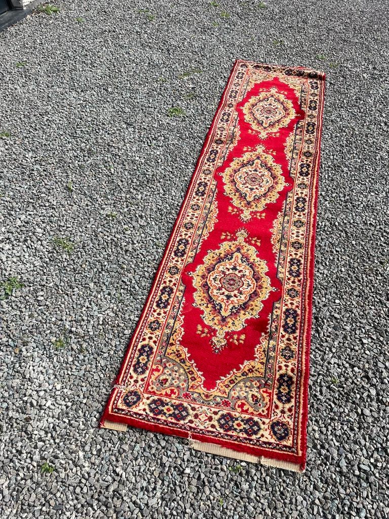 chemin de tapis, Enlèvement
