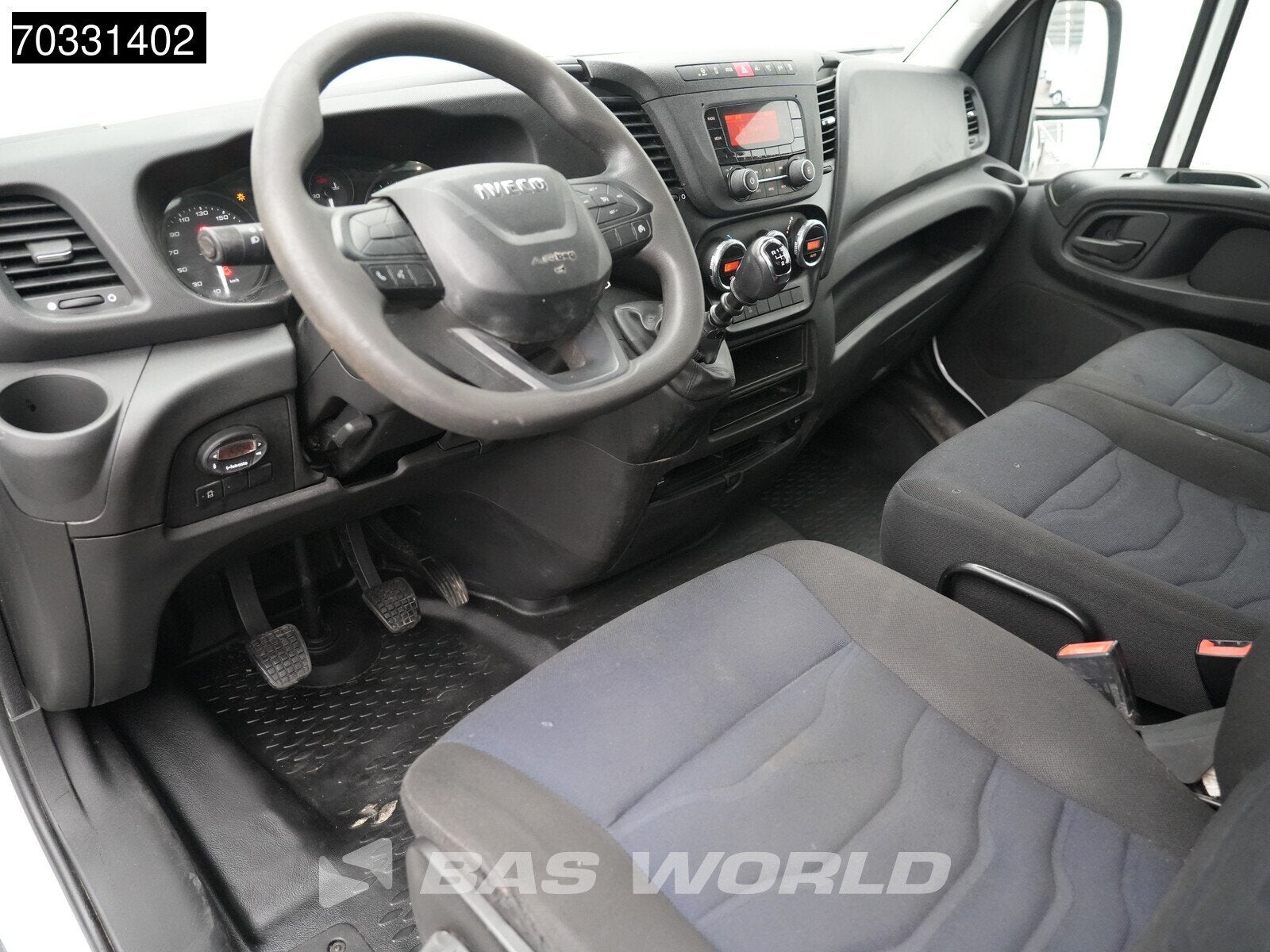 Iveco Daily 35S14 Open Laadbak 3,5t Trekhaak Airco Cruise Eu, Autos, Camionnettes & Utilitaires, Euro 6, Entreprise, Boîte manuelle
