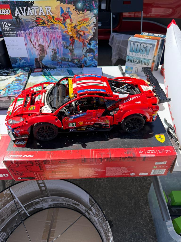 Lego 42125 ferrari 488 GTE, Ophalen of Verzenden