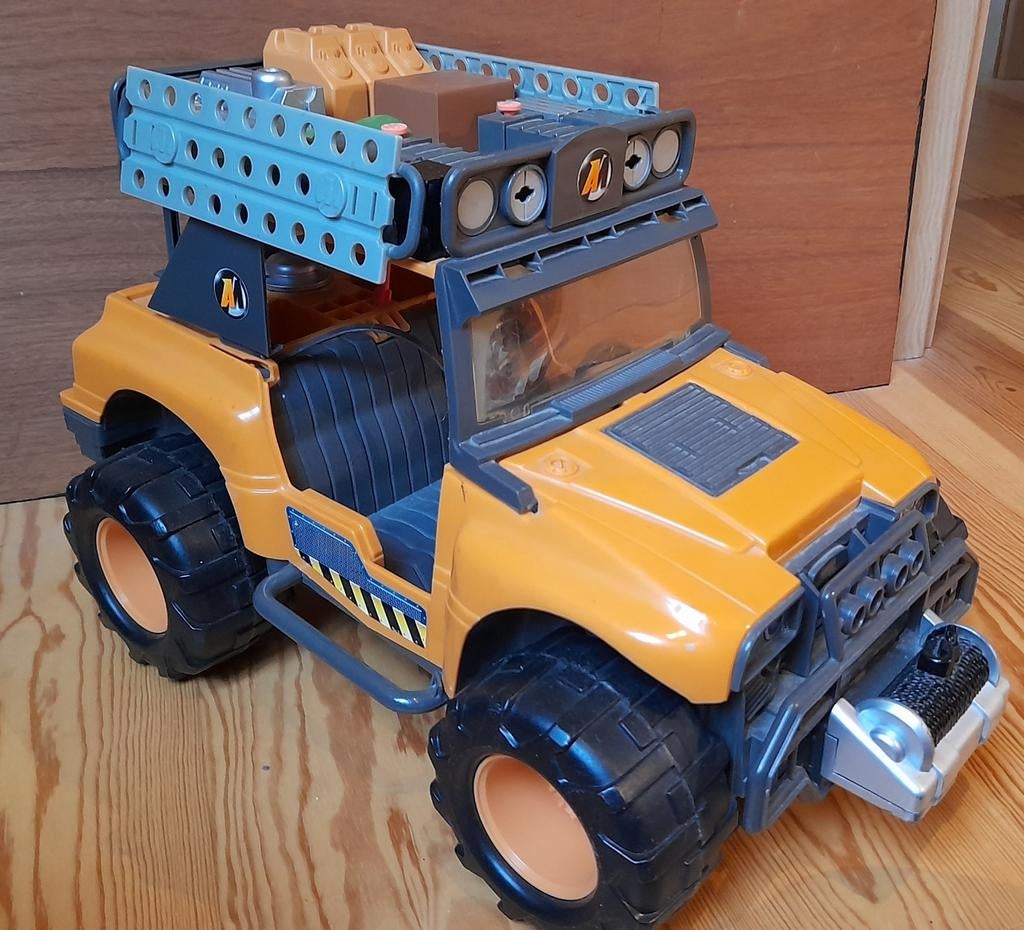 Actionman jeep, Ophalen