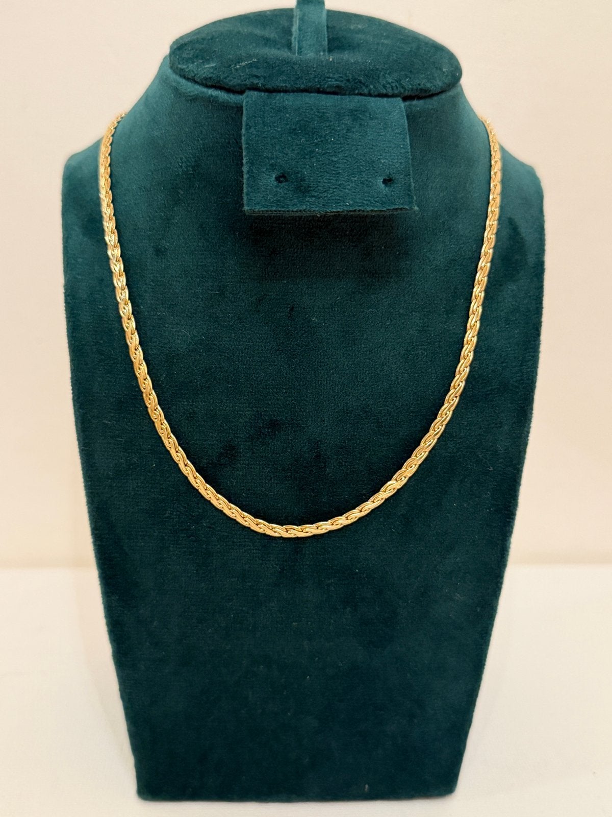 Collier en or 18 carats, Bijoux, Sacs & Beauté, Enlèvement, Comme neuf, Or, Or