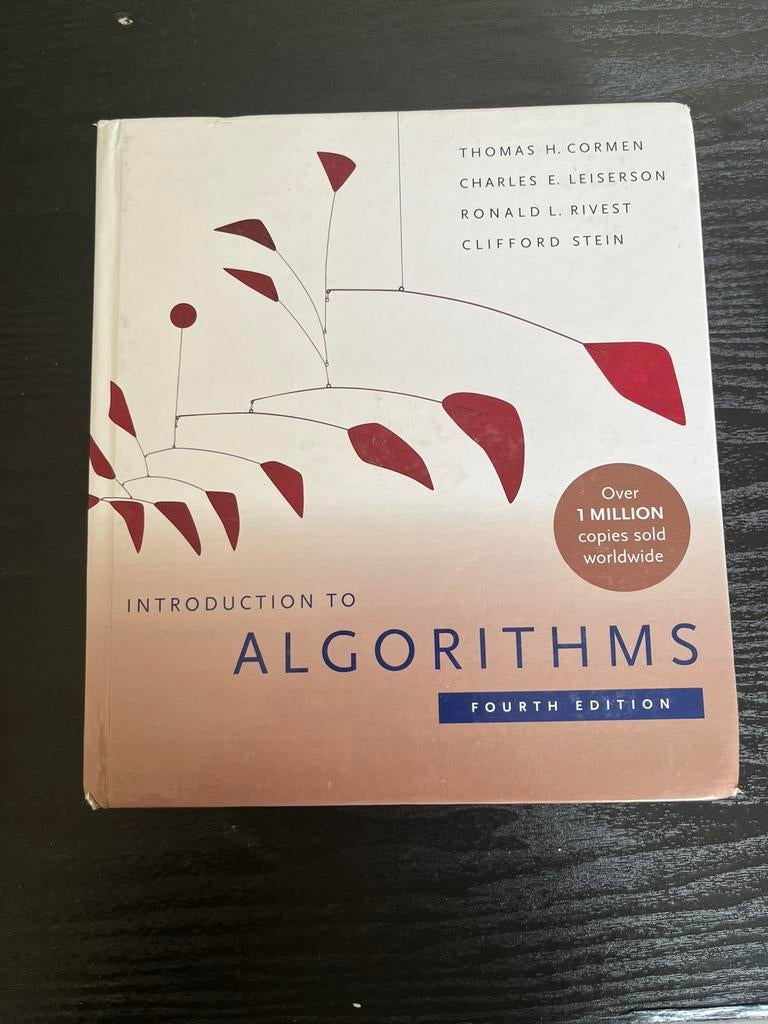 Introduction to algorithms fourth edition (4th) NIEUWSTAAT, Ophalen of Verzenden, Charles E. Leiserson, Clifford Stein, Ronald L Rivest