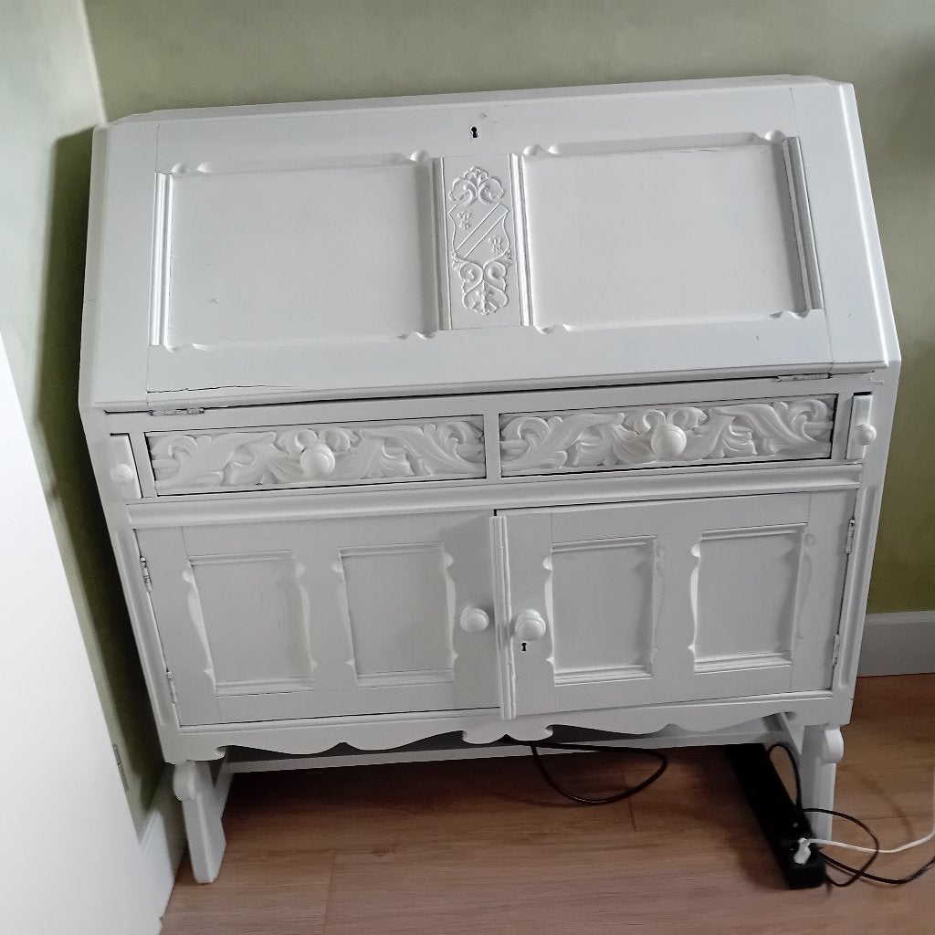 Buro / secretaire, Huis en Inrichting, Kasten | Secretaires, Ophalen, Gebruikt, Brocante