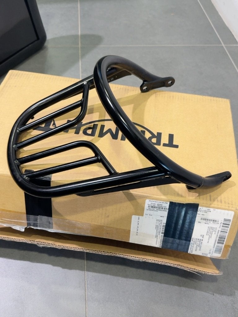 porte-bagages arrière avec poignée passager Triumph, Motos, Enlèvement, Neuf
