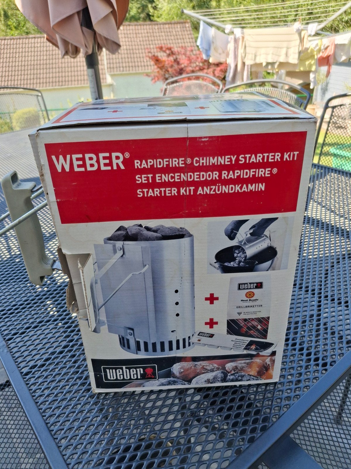 Ontstekingsschoorsteen Weber, Tuin en Terras, Ophalen
