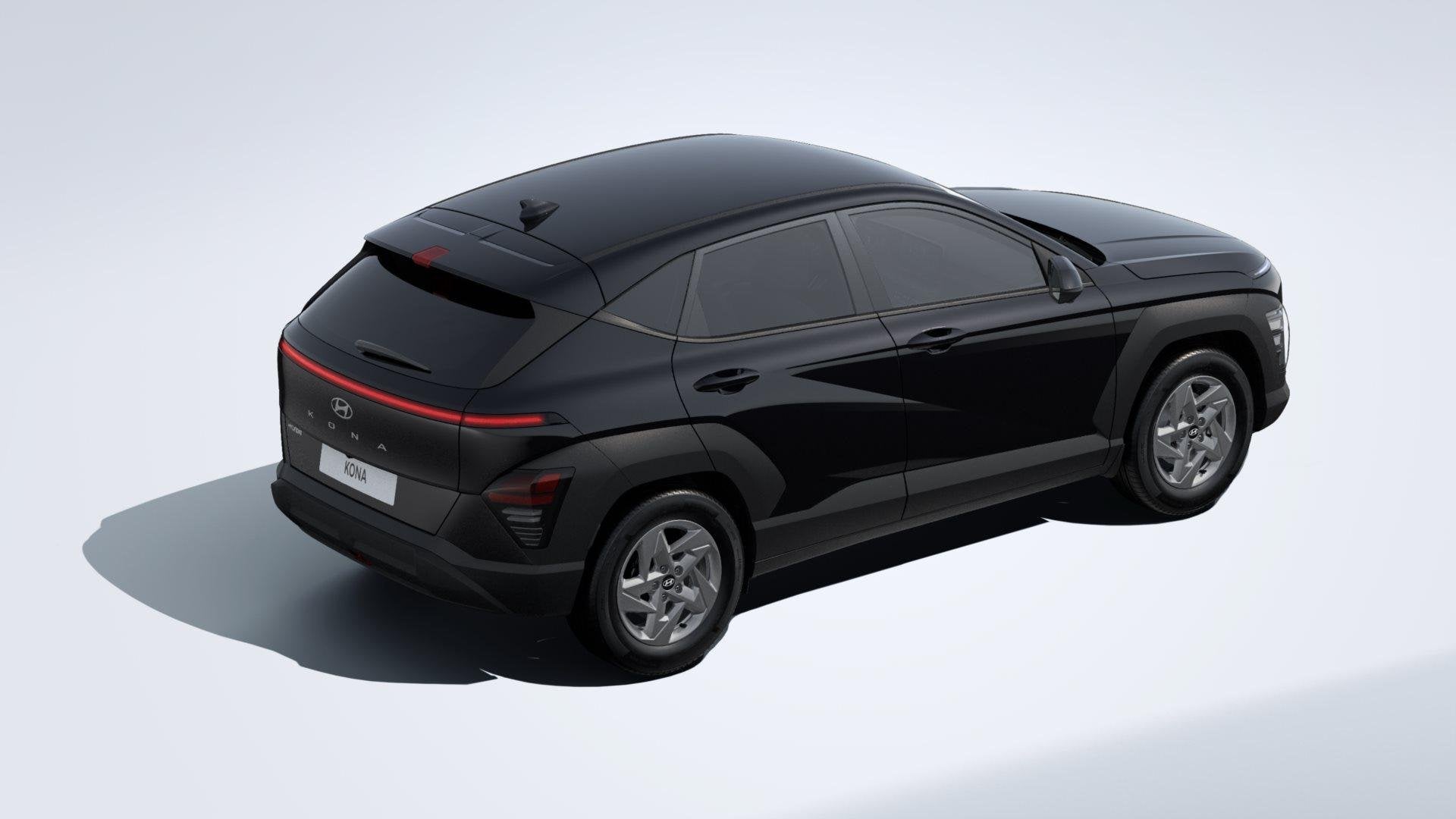 Hyundai Kona 1.0 T-GDI Techno, Stof, Zwart, Zwart, Bedrijf