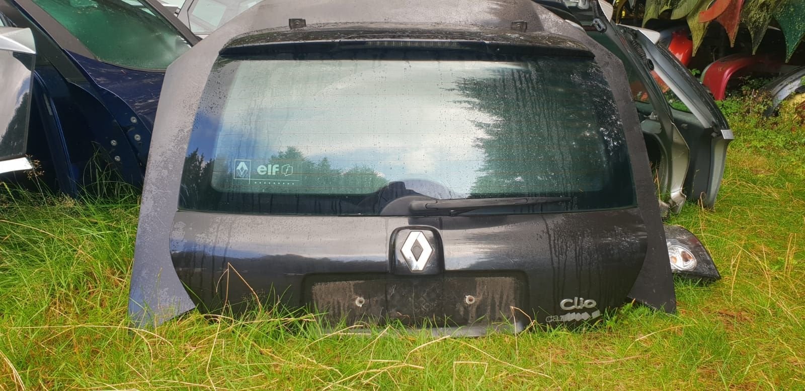 RENAULT CLIO ACHTERKLEP +SPOILER BJ 2001 TOT 2006, Gebruikt, -, Ophalen of Verzenden, Achter