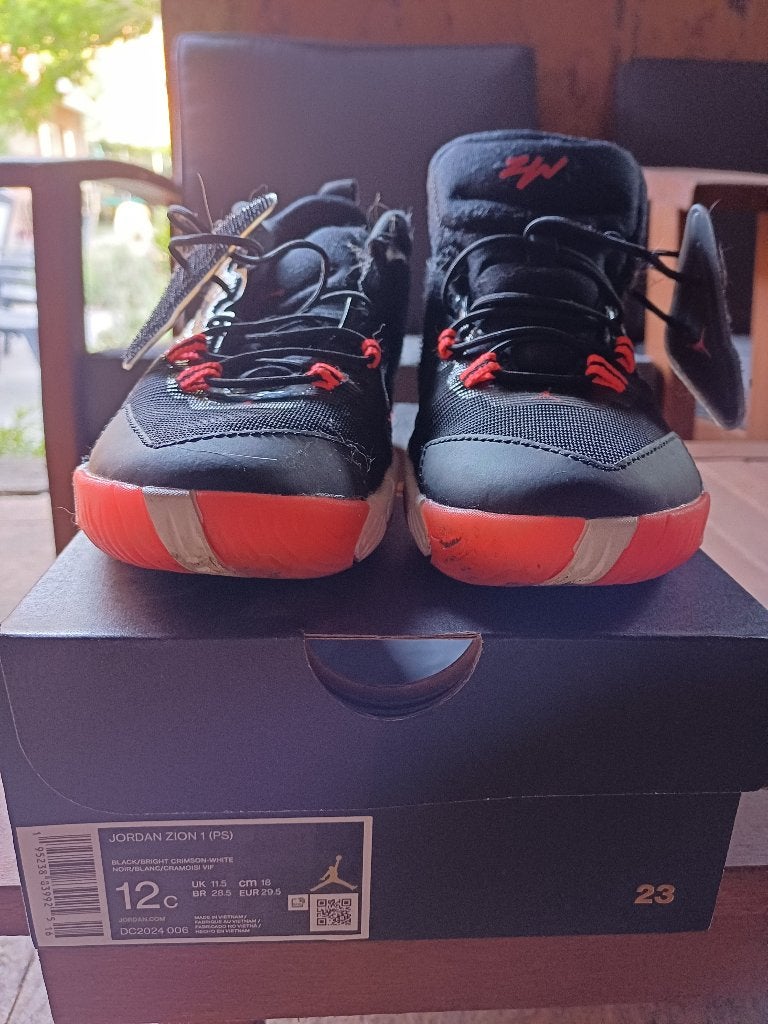 Jordan zion 1 (PS) basketschoenen, Ophalen, Zo goed als nieuw, Nike Jordan, Jongen of Meisje
