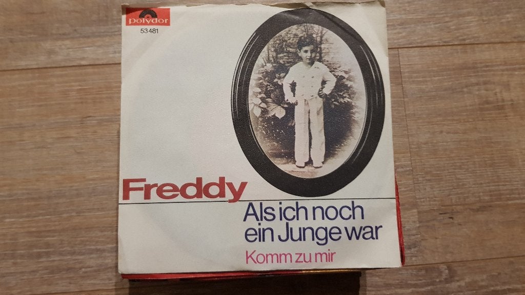 7" Freddy – Als Ich Noch Ein Junge War / Komm Zu Mir, Cd's en Dvd's, Vinyl Singles, Ophalen of Verzenden, Gebruikt, 7 inch, Schlager