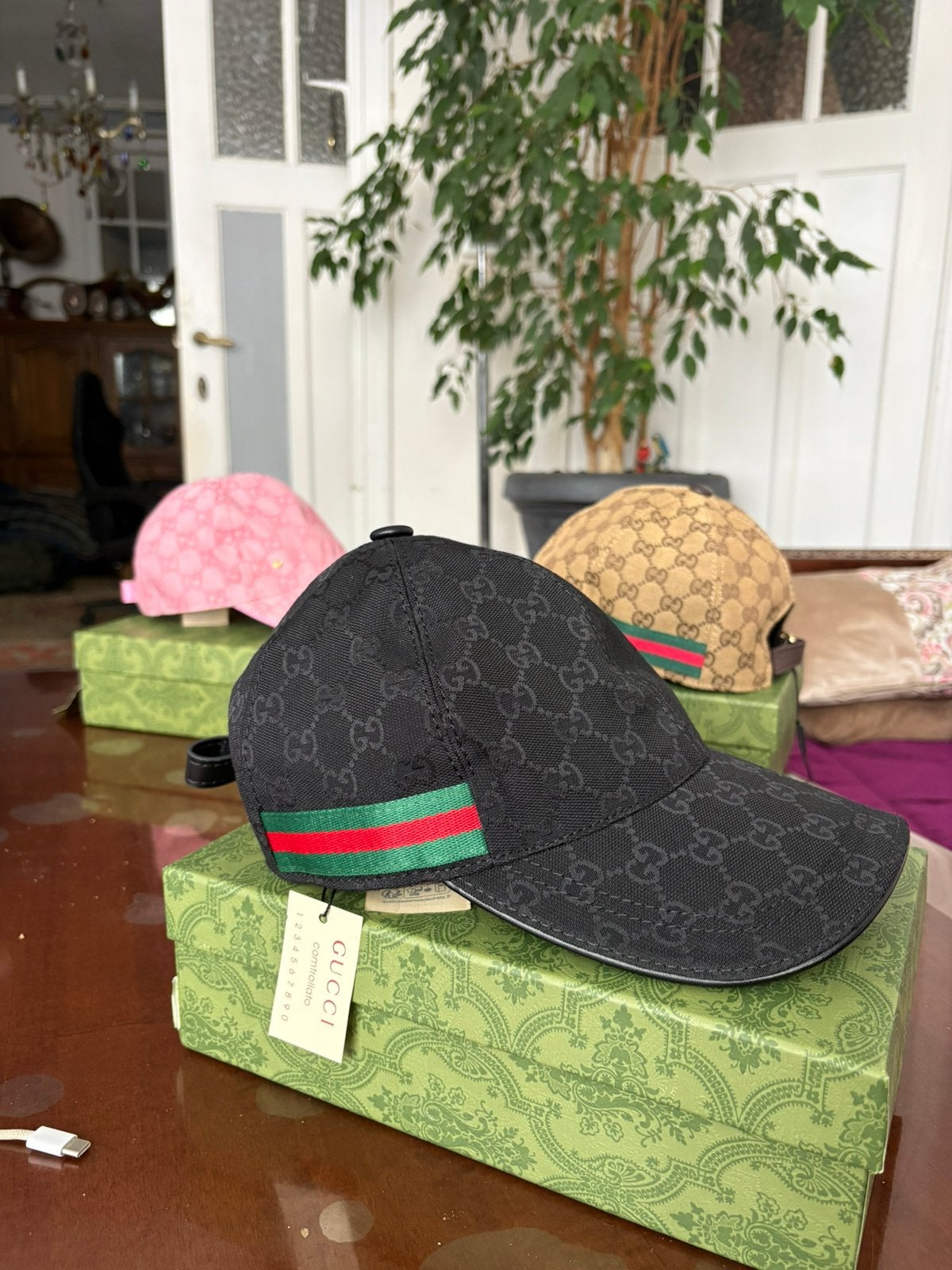 Casquette gucci, Kleding | Heren, Ophalen of Verzenden, Zo goed als nieuw, Pet