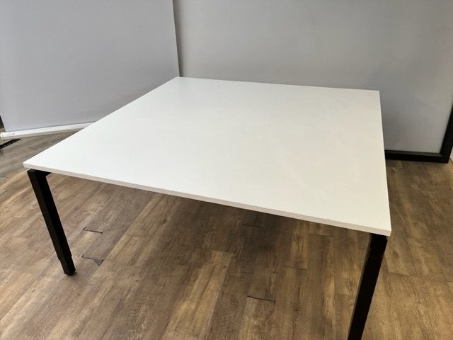 Vierkanten vergadertafel zwart, Enlèvement, Noir