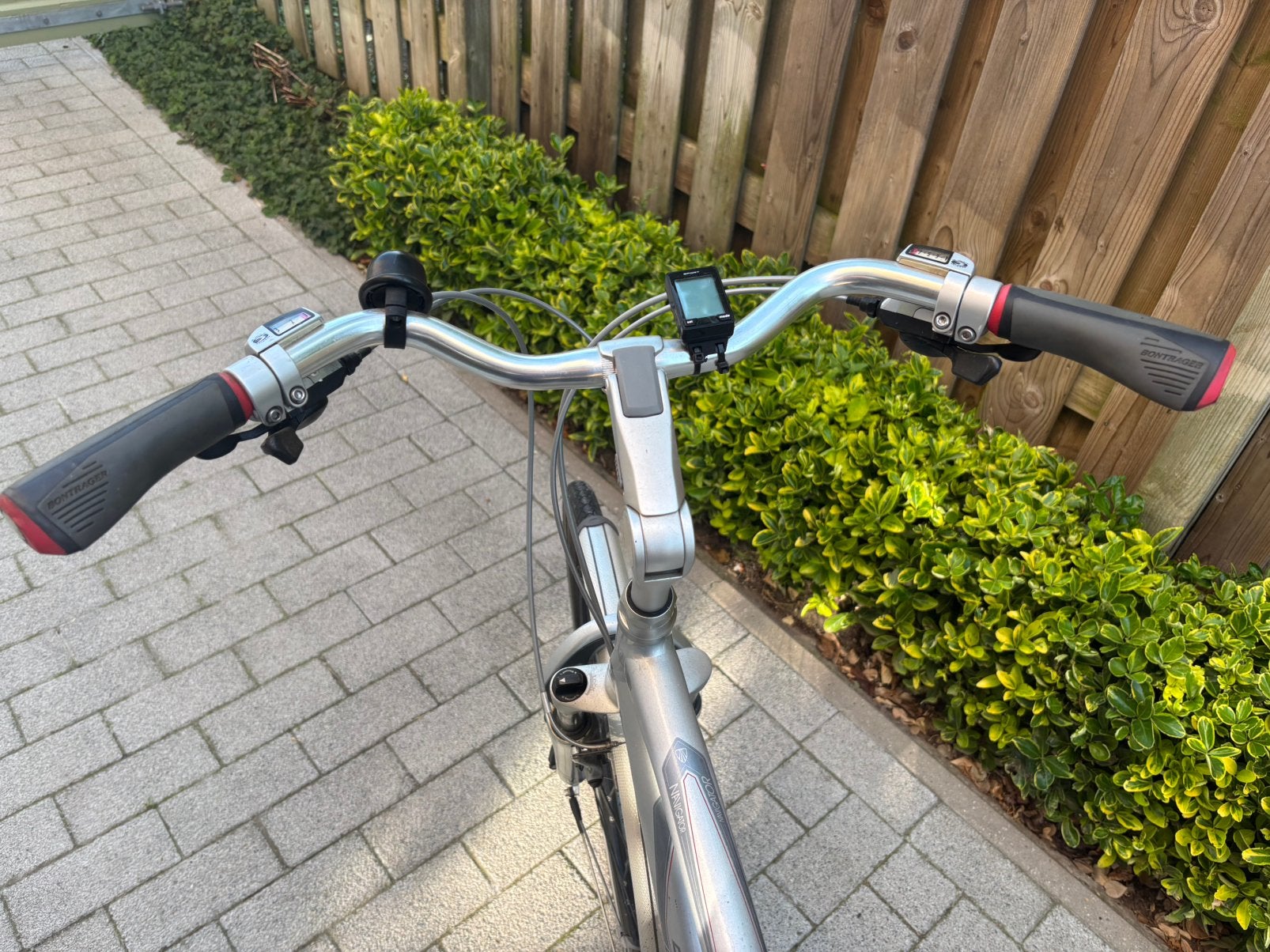 Heren fiets merk trek, Velgrem, Versnellingen, Zo goed als nieuw, 57 tot 61 cm
