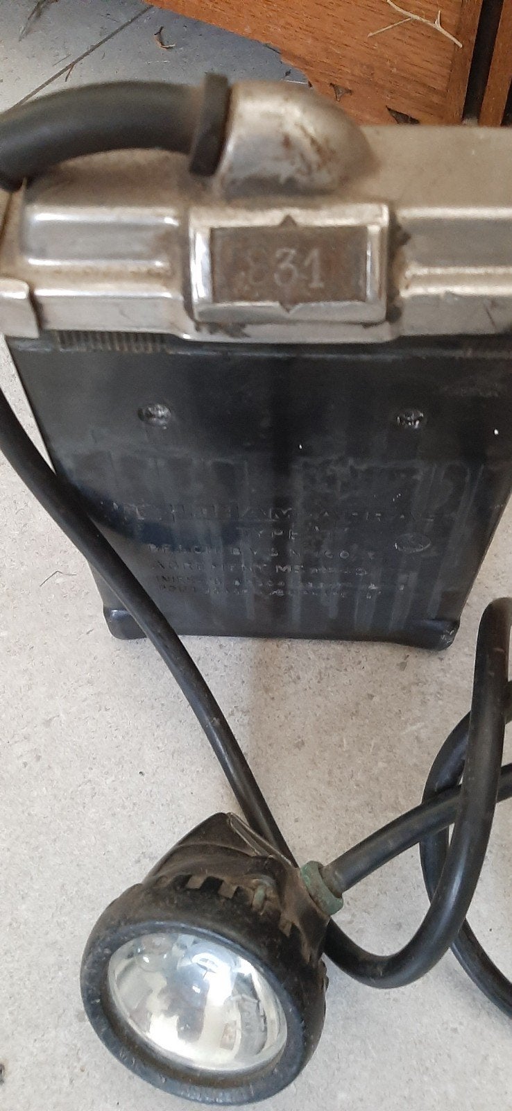 Mijnwerkers lamp, Ophalen of Verzenden, Lamp