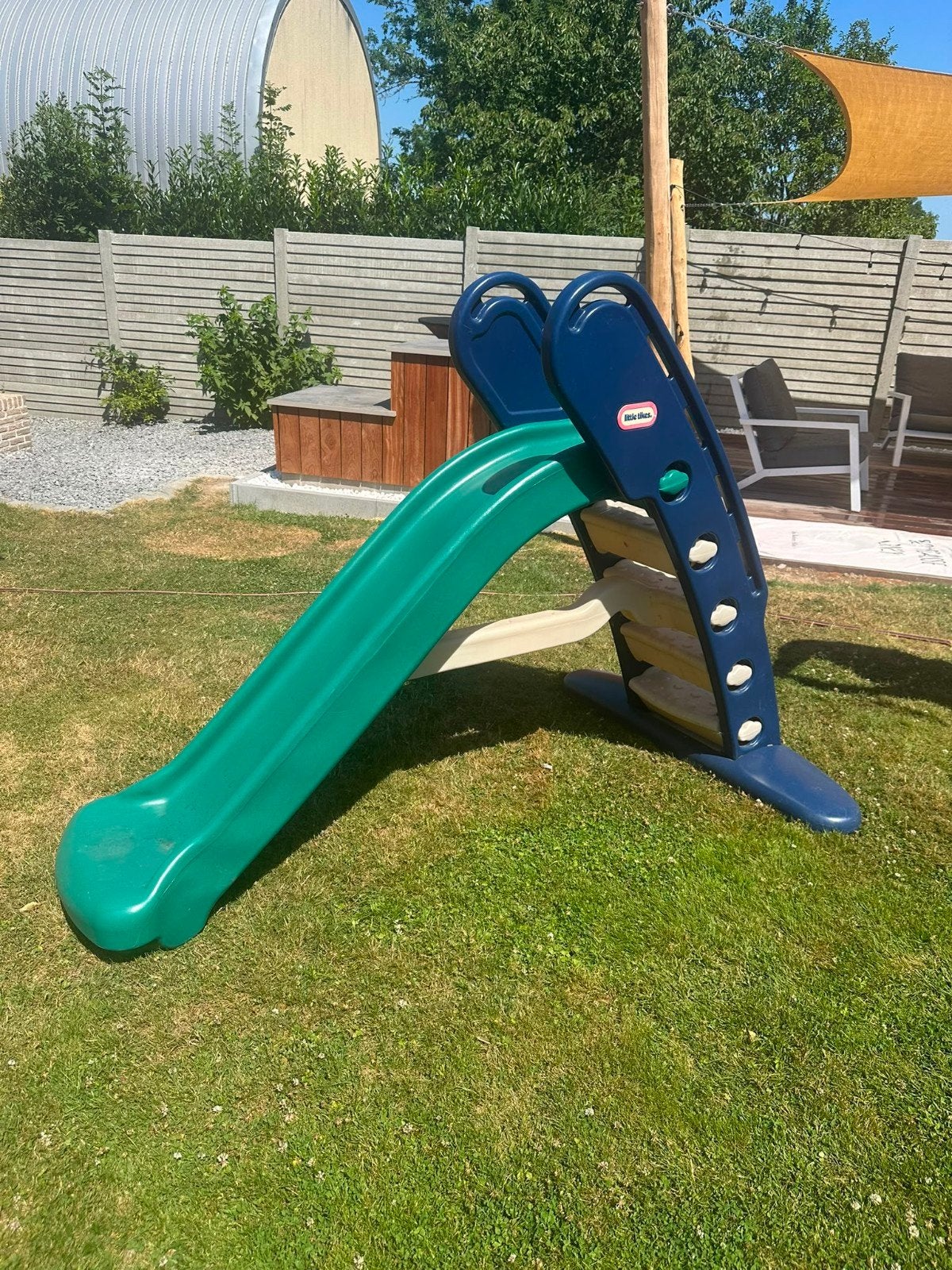 Glijbaan, Ophalen