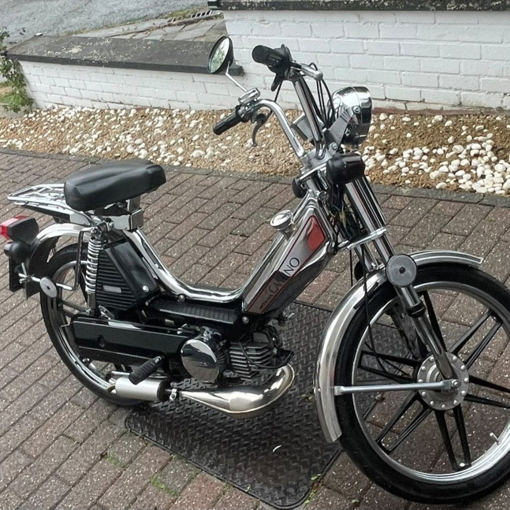 honda camino full chroom, Enlèvement