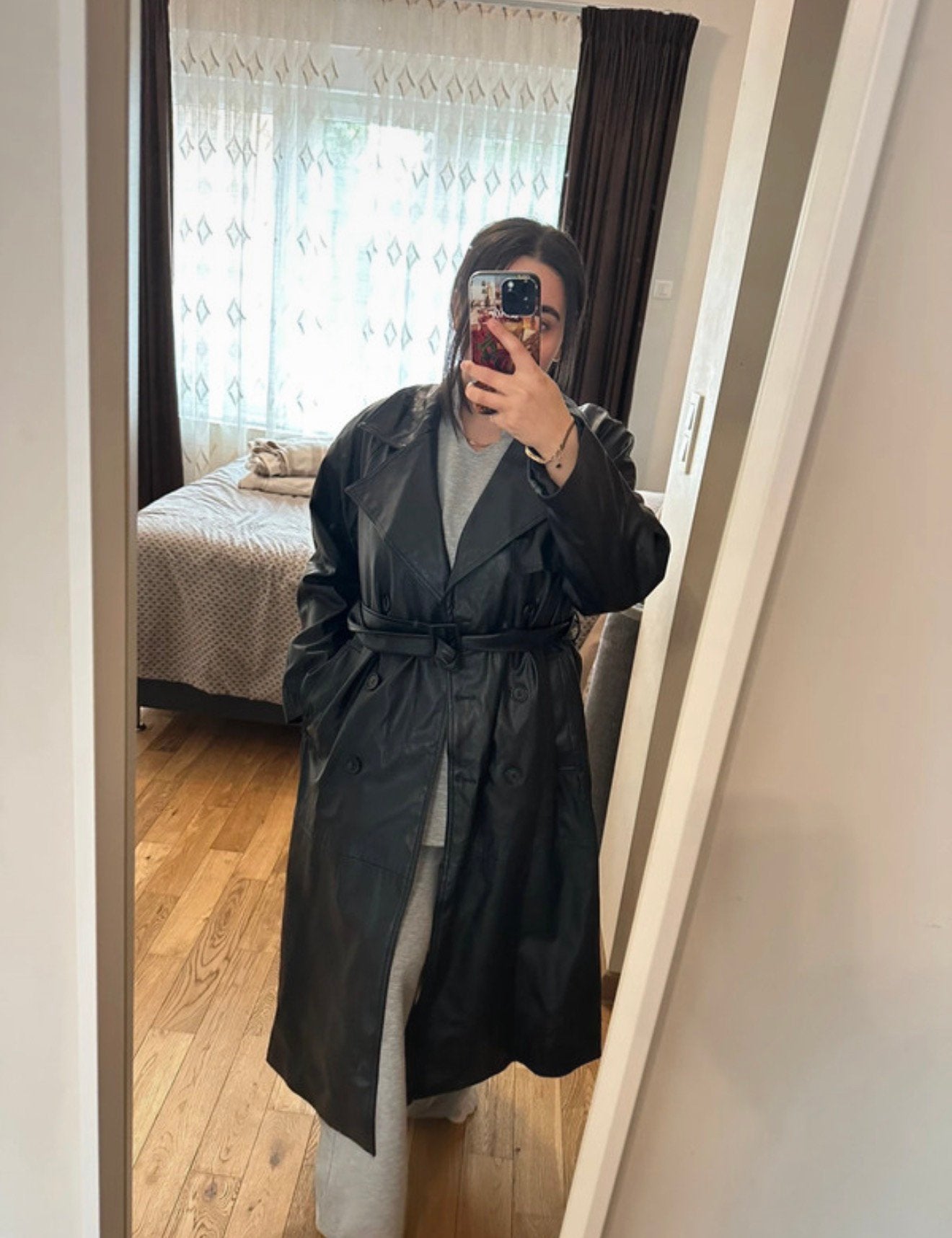 trench bershka large neuve, Kleding | Dames, Jumpsuits, Ophalen of Verzenden, Nieuw