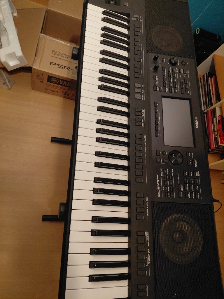 Yamaha PSR-SX900, Musique & Instruments, Avec pied, Yamaha, Comme neuf, Enlèvement
