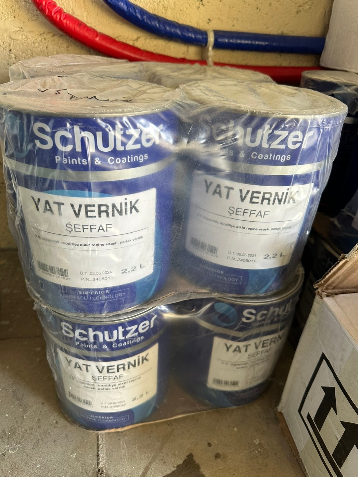 Hout verf vernis 2,5kg per stuk 35€, Doe-het-zelf en Bouw, Verf, Beits en Lak, Ophalen, Nieuw, Verf