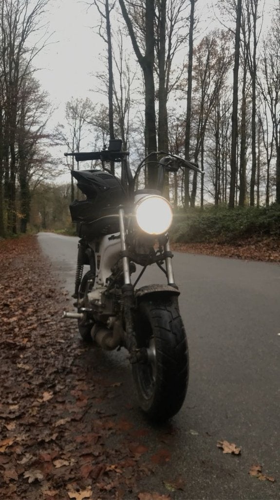 Honda Dax, Fietsen en Brommers, Brommers | Honda, Ophalen, Gebruikt, Klasse B (45 km/u), 50 cc