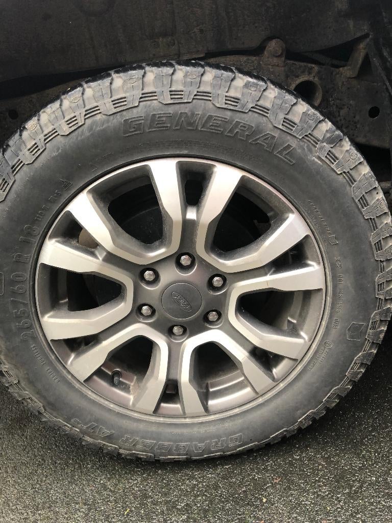 Pneus, jantes d'origine Ford Ranger, Pneus et Jantes, 4 Saisons, 265 mm, 18 pouces